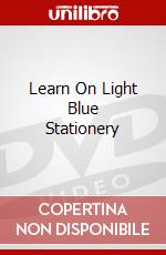 Learn On Light Blue Stationery dvd