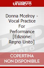 Donna Mcelroy - Vocal Practice For Performance [Edizione: Regno Unito] dvd