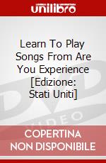 Learn To Play Songs From Are You Experience [Edizione: Stati Uniti] dvd