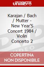 Karajan / Bach / Mutter - New Year'S Concert 1984 / Violin Concerto 2 dvd