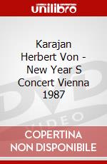 Karajan Herbert Von - New Year S Concert Vienna 1987 dvd