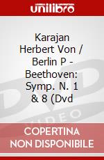 Karajan Herbert Von / Berlin P - Beethoven: Symp. N. 1 & 8 (Dvd dvd