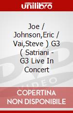 Joe / Johnson,Eric / Vai,Steve ) G3 ( Satriani - G3 Live In Concert dvd