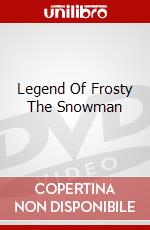 Legend Of Frosty The Snowman dvd