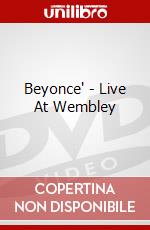 Beyonce' - Live At Wembley dvd
