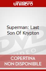 Superman: Last Son Of Krypton dvd