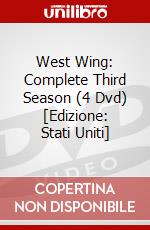 West Wing: Complete Third Season (4 Dvd) [Edizione: Stati Uniti] dvd