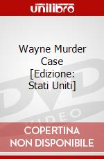 Wayne Murder Case [Edizione: Stati Uniti] dvd