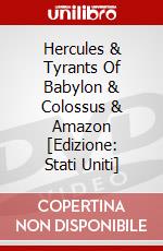 Hercules & Tyrants Of Babylon & Colossus & Amazon [Edizione: Stati Uniti] dvd