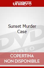 Sunset Murder Case dvd
