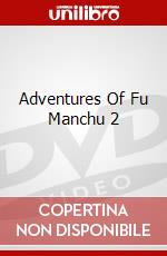 Adventures Of Fu Manchu 2 dvd