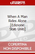 When A Man Rides Alone [Edizione: Stati Uniti] dvd
