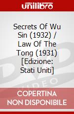 Secrets Of Wu Sin (1932) / Law Of The Tong (1931) [Edizione: Stati Uniti] dvd