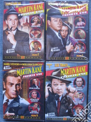 Martin Kane Private Eye 1-4 (4 Dvd) [Edizione: Stati Uniti] film in dvd