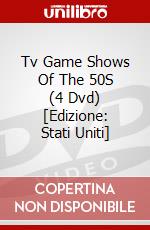 Tv Game Shows Of The 50S (4 Dvd) [Edizione: Stati Uniti] dvd