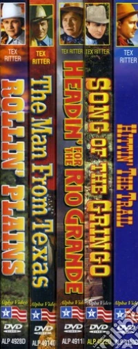 Tex Ritter Collection 1 (5 Dvd) [Edizione: Stati Uniti] dvd