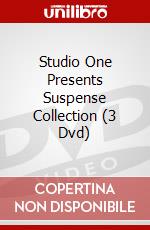 Studio One Presents Suspense Collection (3 Dvd) dvd
