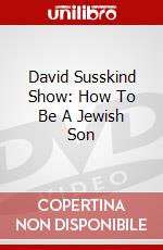 David Susskind Show: How To Be A Jewish Son dvd