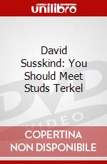 David Susskind: You Should Meet Studs Terkel dvd