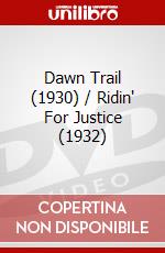 Dawn Trail (1930) / Ridin' For Justice (1932) dvd