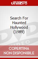 Search For Haunted Hollywood (1989) dvd