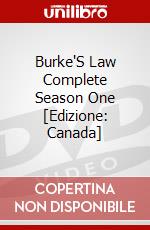 Burke'S Law Complete Season One [Edizione: Canada] dvd