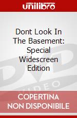 Dont Look In The Basement: Special Widescreen Edition dvd