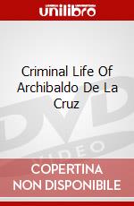 Criminal Life Of Archibaldo De La Cruz dvd