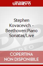 Stephen Kovacevich - Beethoven:Piano Sonatas/Live dvd