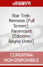 Star Trek: Nemesis (Full Screen): Paramount [Edizione: Regno Unito] dvd
