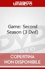 Game: Second Season (3 Dvd) dvd