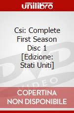 Csi: Complete First Season Disc 1 [Edizione: Stati Uniti] dvd