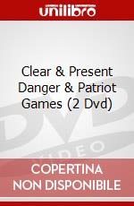 Clear & Present Danger & Patriot Games (2 Dvd) dvd