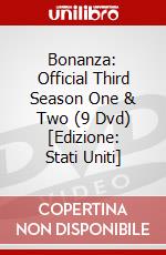 Bonanza: Official Third Season One & Two (9 Dvd) [Edizione: Stati Uniti] dvd