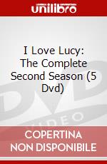 I Love Lucy: The Complete Second Season (5 Dvd) dvd