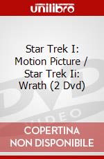 Star Trek I: Motion Picture / Star Trek Ii: Wrath (2 Dvd) dvd