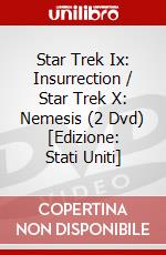 Star Trek Ix: Insurrection / Star Trek X: Nemesis (2 Dvd) [Edizione: Stati Uniti] dvd