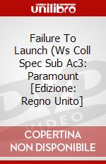 Failure To Launch (Ws Coll Spec Sub Ac3: Paramount [Edizione: Regno Unito] dvd