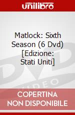 Matlock: Sixth Season (6 Dvd) [Edizione: Stati Uniti] dvd
