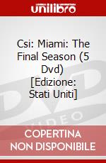 Csi: Miami: The Final Season (5 Dvd) [Edizione: Stati Uniti] dvd