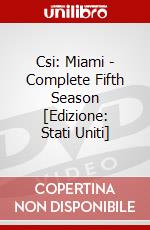 Csi: Miami - Complete Fifth Season [Edizione: Stati Uniti] dvd