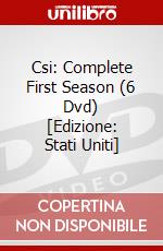 Csi: Complete First Season (6 Dvd) [Edizione: Stati Uniti] dvd