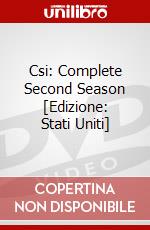 Csi: Complete Second Season [Edizione: Stati Uniti] dvd
