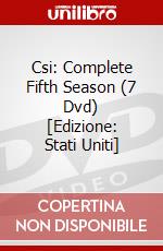 Csi: Complete Fifth Season (7 Dvd) [Edizione: Stati Uniti] dvd