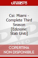 Csi: Miami - Complete Third Season [Edizione: Stati Uniti] dvd