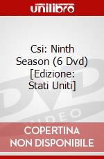 Csi: Ninth Season (6 Dvd) [Edizione: Stati Uniti] dvd