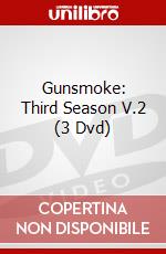 Gunsmoke: Third Season V.2 (3 Dvd) dvd