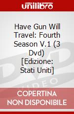 Have Gun Will Travel: Fourth Season V.1 (3 Dvd) [Edizione: Stati Uniti] dvd