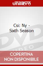 Csi: Ny - Sixth Season dvd