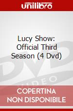 Lucy Show: Official Third Season (4 Dvd) dvd